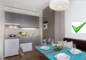 Citadines Serviced apartments Kitchen