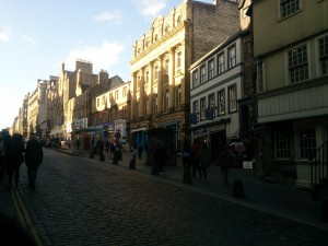 The Royal Mile Edinburgh