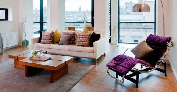 Princes Street  - Princes Suites Penthouse Living Room